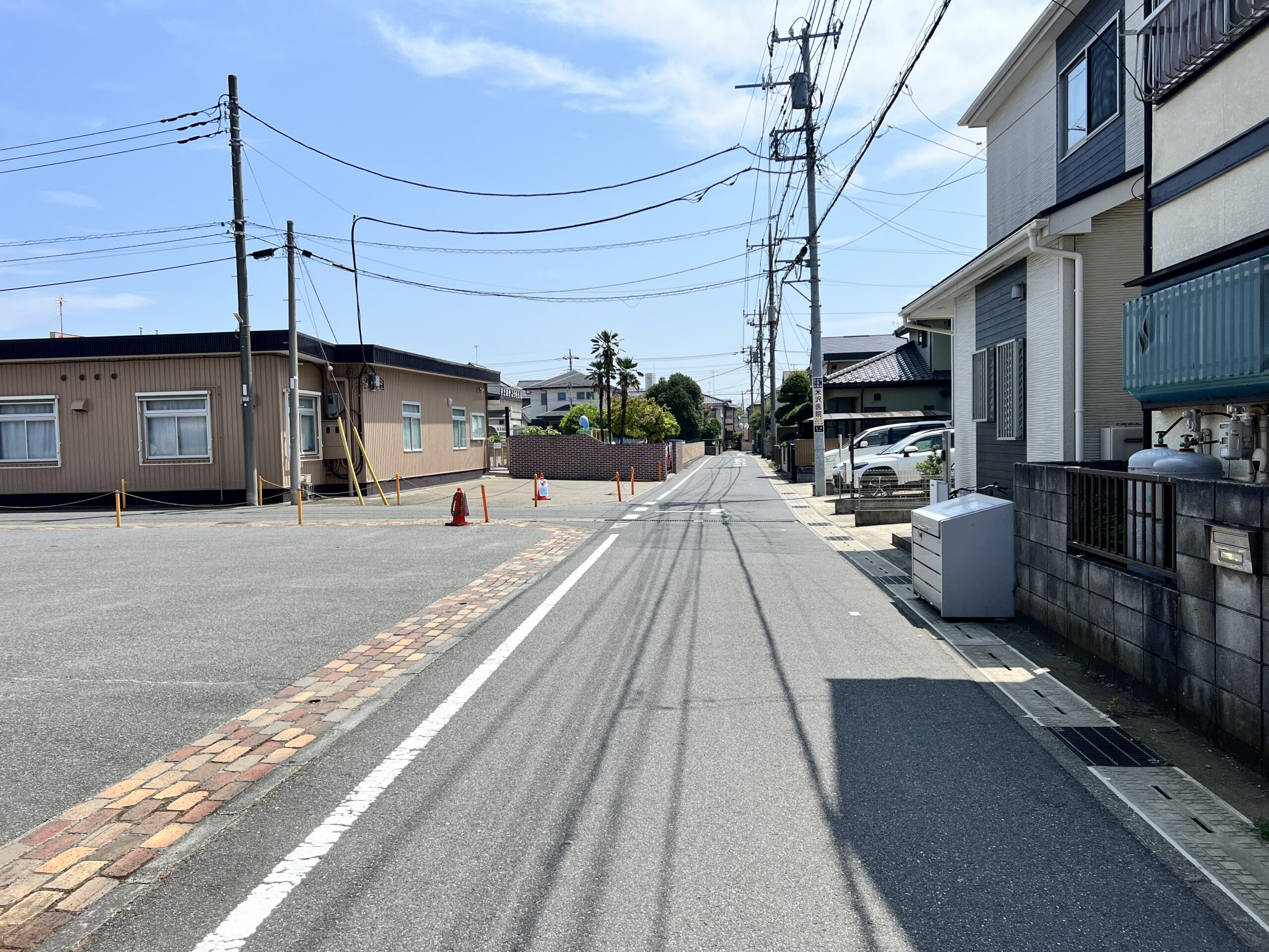 前面道路①