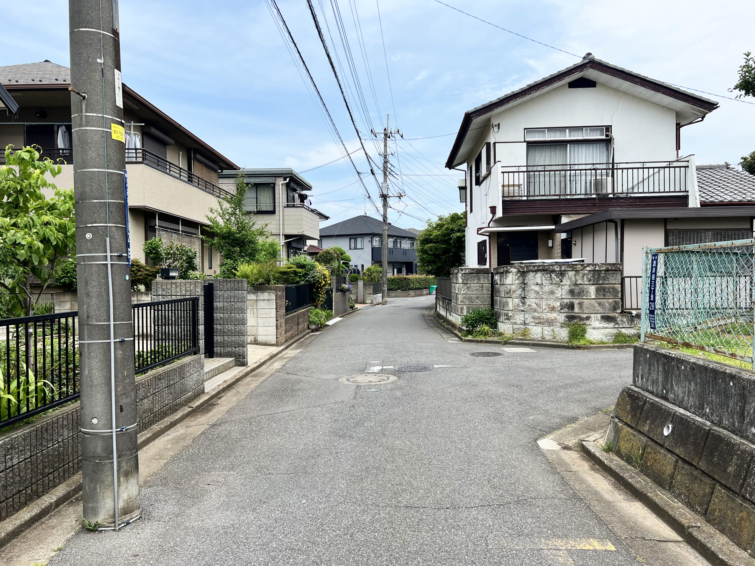 前面道路①