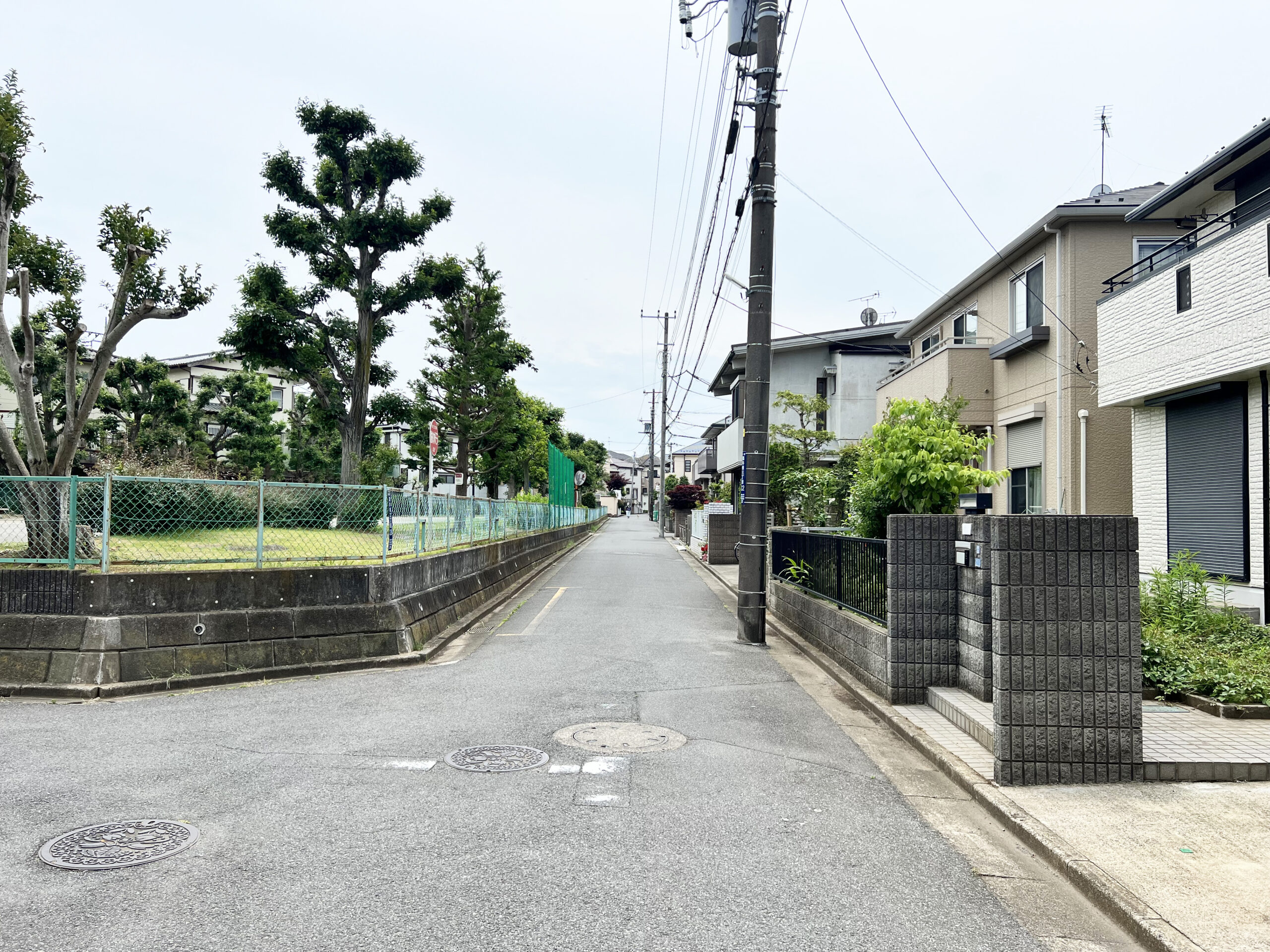 前面道路②