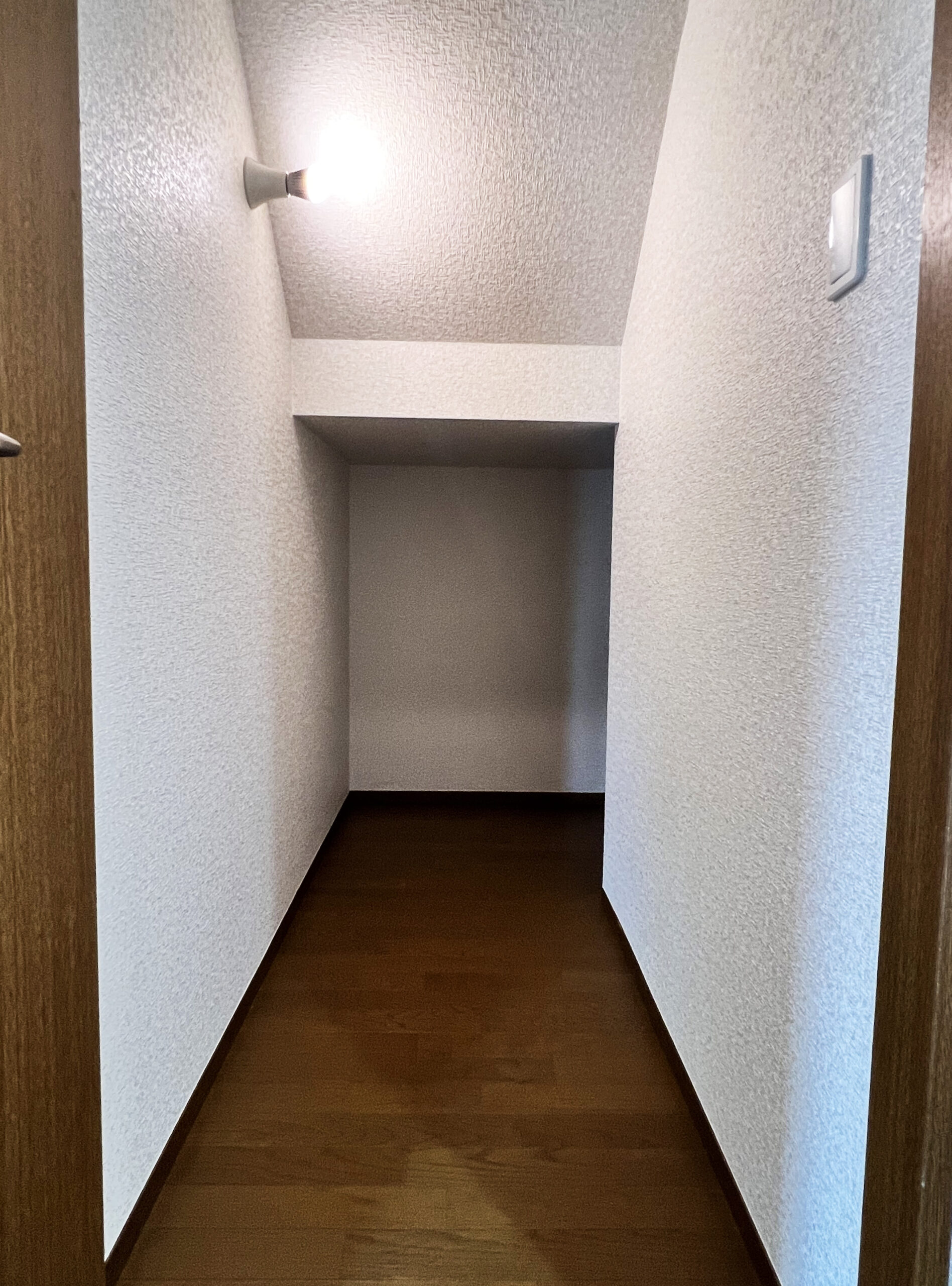 階段下収納の中①